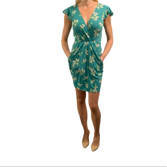BCBG Generation Floral Print Dress - Size S - Picture 3 of 8